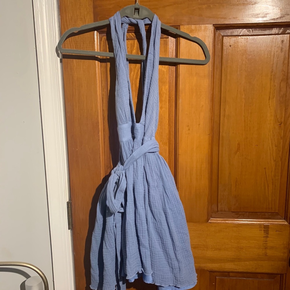 Free People wrap mini dress - Picture 3 of 5